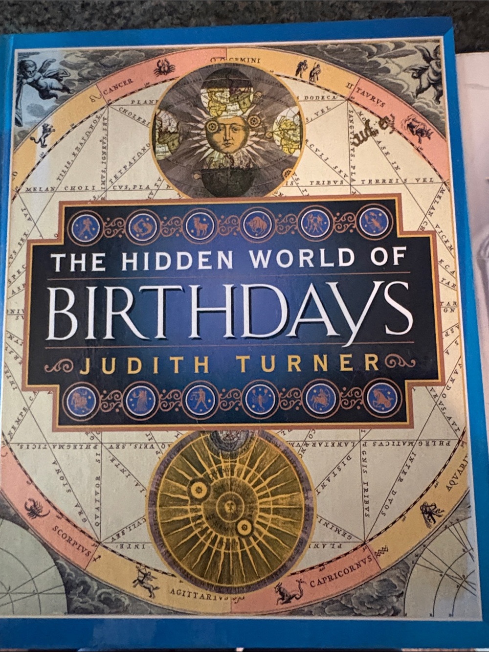 The Hidden World of Birthdays by Judith Turner - Decorative Hardcover, Blue/Gold
